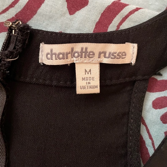 Charlotte Russe black cutout dress - Picture 3 of 4